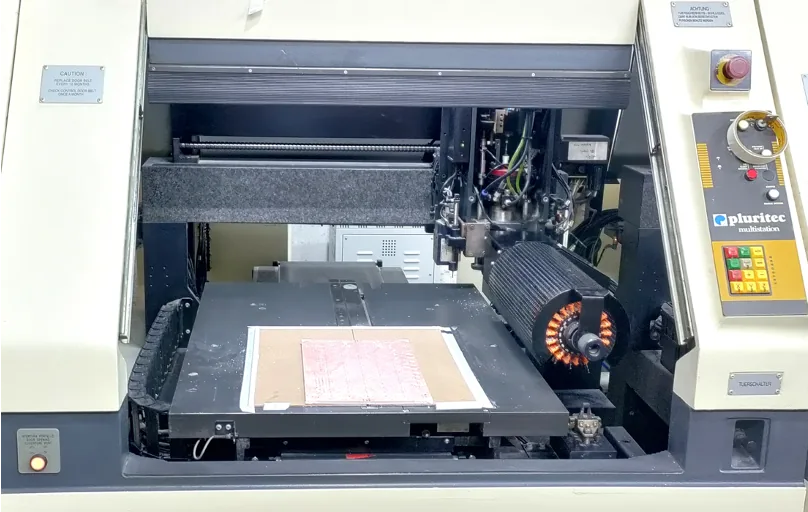 PLURITEC 2-Spindle CNC Drilling Machine