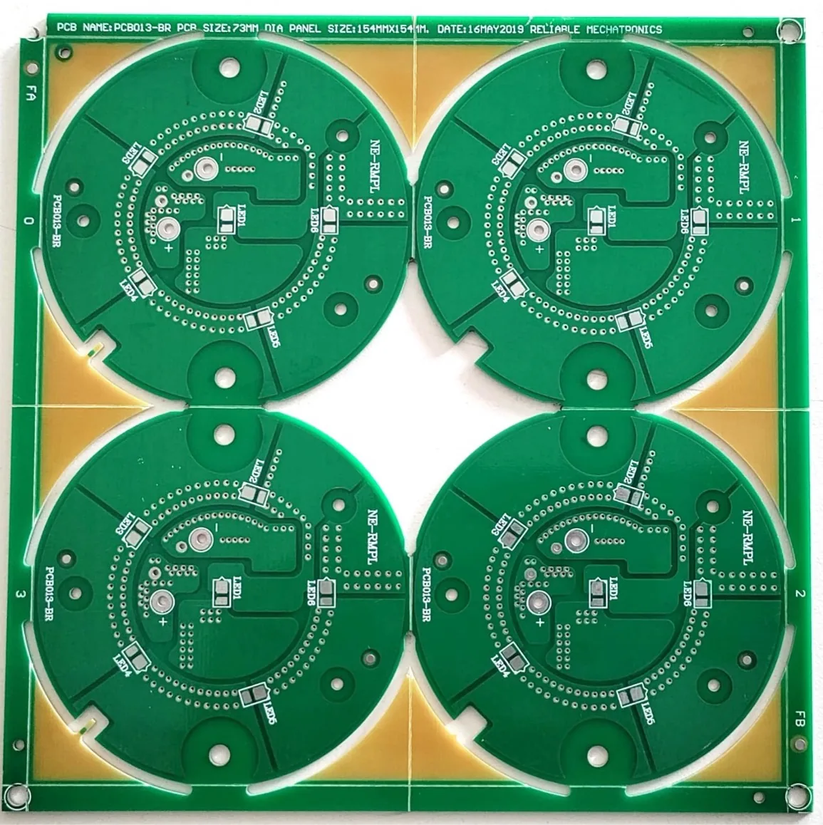 PCB Panel — Detail