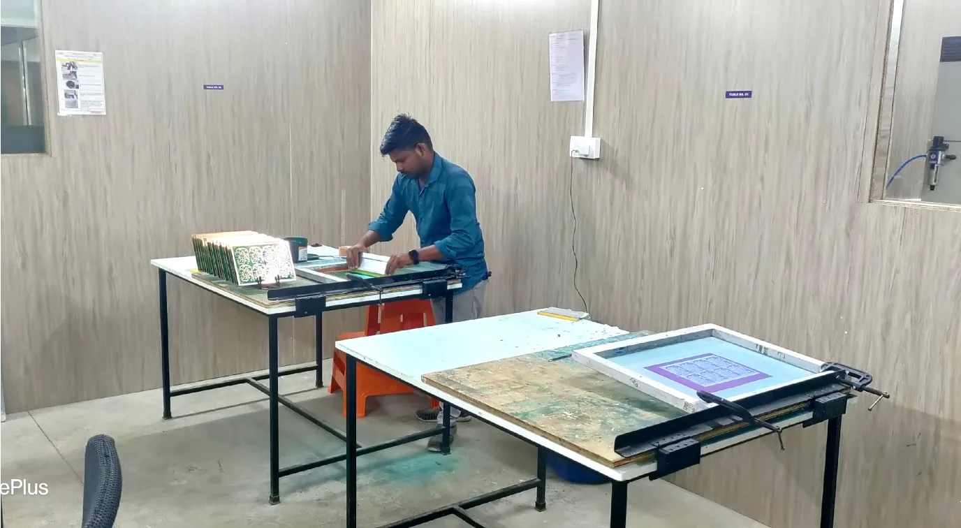 Working Floor — PCB Inspection